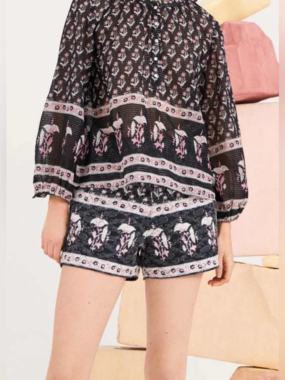 NEW Antik Batik Mandee blouse XS